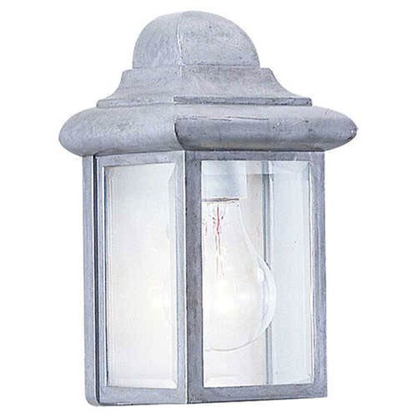 Mullberry Hill Pewter One-Light Outdoor Wall Lantern, image 1