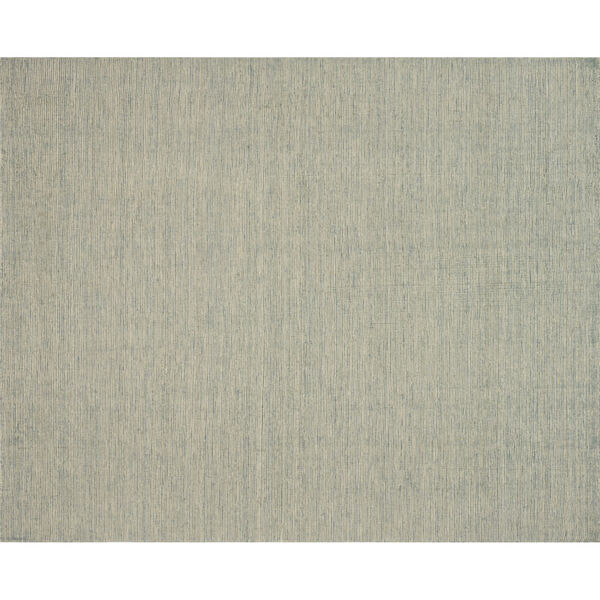 Crafted by Loloi Villa Light Blue Rectangle: 5 Ft. 6 In. x 8 Ft. 6 In. Rug, image 1
