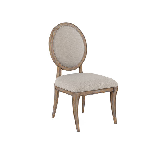 Architrave Brown Oval Side Chair, Set of 2, image 1