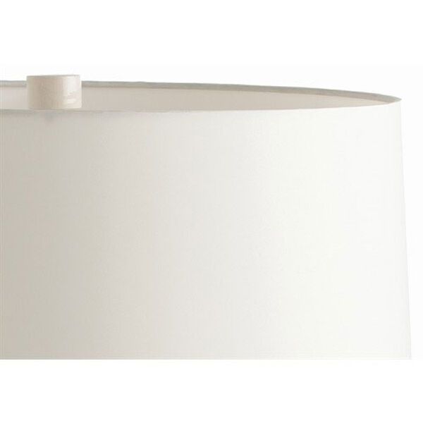 Wheaton White Crackle Porcelain Lamp, image 3