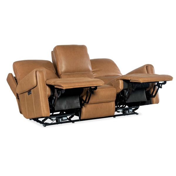 Brown Somers Power Sofa with Power Headrest, image 3