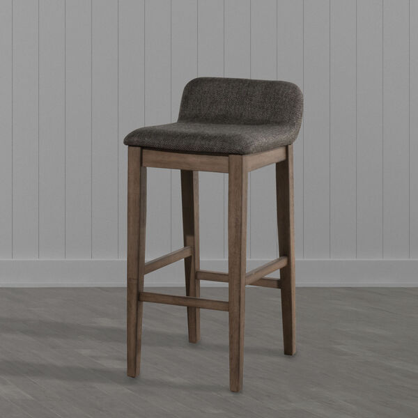 Renmark Brushed Gray 31-Inch Counter Height Stool, image 1