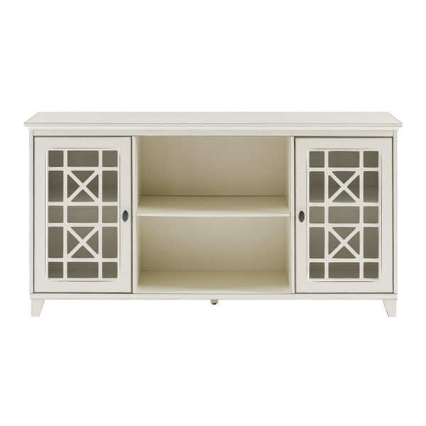 Faye Antique White Two Door Sideboard, image 5