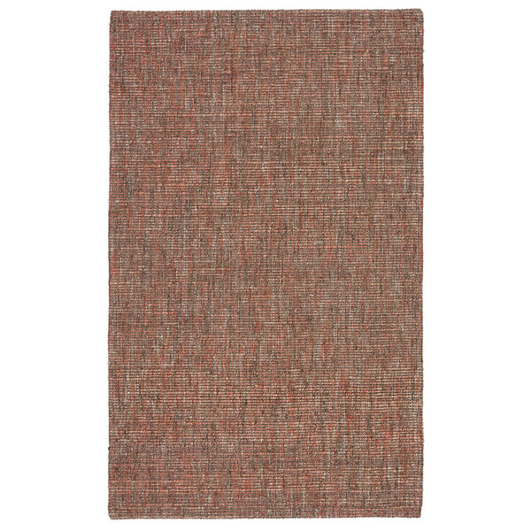 Monterey Sutton Solid Orange and Brown 9 Ft. x 12 Ft. Area Rug, image 1