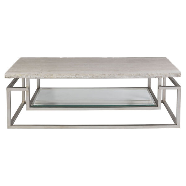 Signature Designs Silver Beige Theo Rect Cocktail Table, image 3