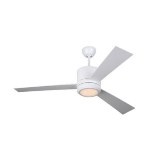 Vision Matte White 52-Inch LED Ceiling Fan, image 3