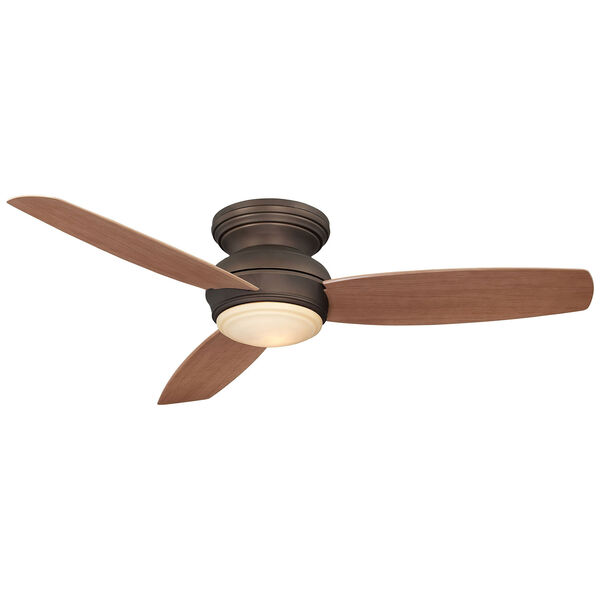 Traditional Concept Oil Rubbed Bronze 52-Inch Outdoor LED Ceiling Fan, image 3