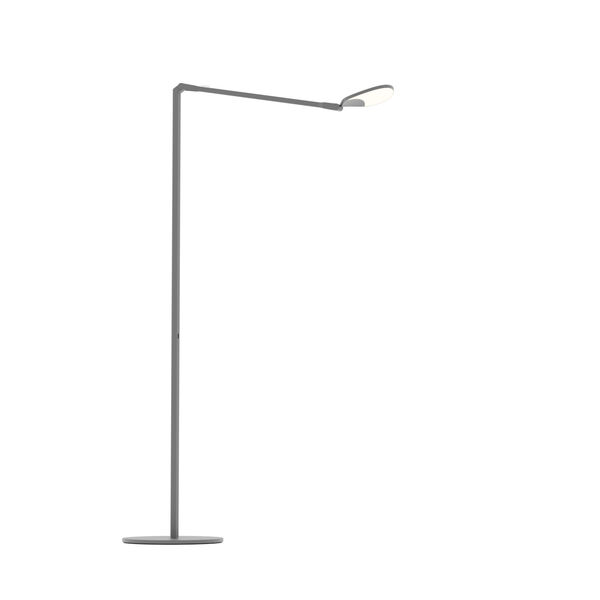 Splitty Matte Grey LED Floor Lamp, image 1