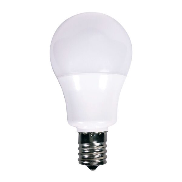 SATCO Frosted White LED A15 Intermediate 5.5 Watt Type A Bulb with 5000K 450 Lumens 80 CRI and 230 Degrees Beam, image 1