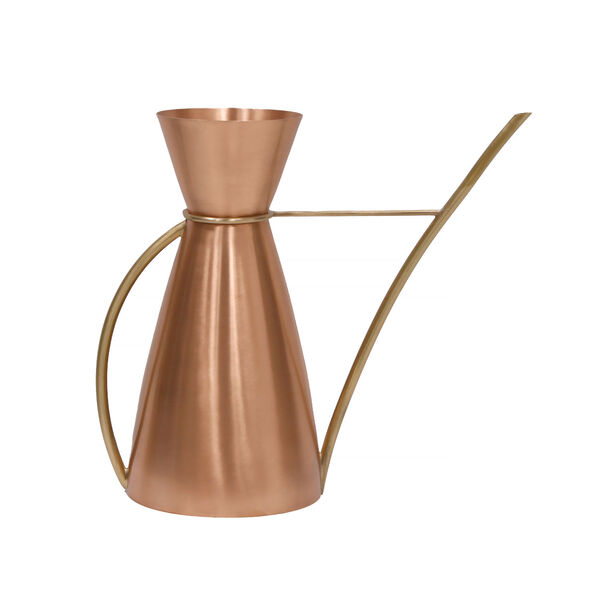Brushed Copper Watering Carafe, image 1