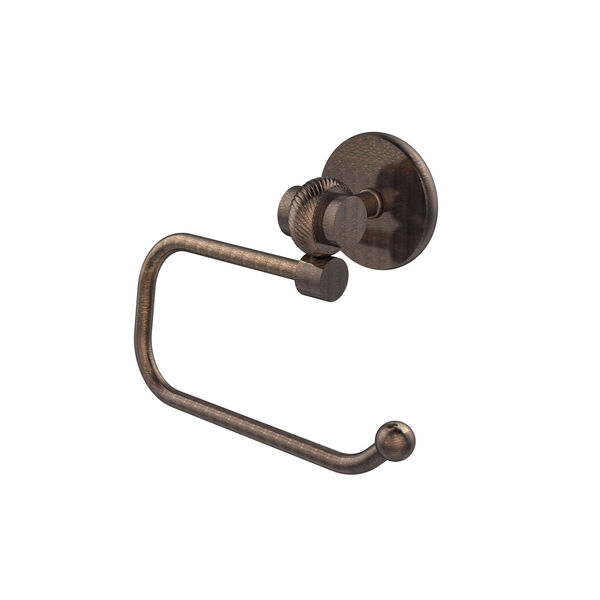 Satellite Orbit Two Collection Euro Style Toilet Tissue Holder with Twisted Accents, Venetian Bronze, image 1
