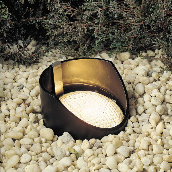 Black 5.5-Inch One-Light Landscape In-Ground Accent Fixture, image 1
