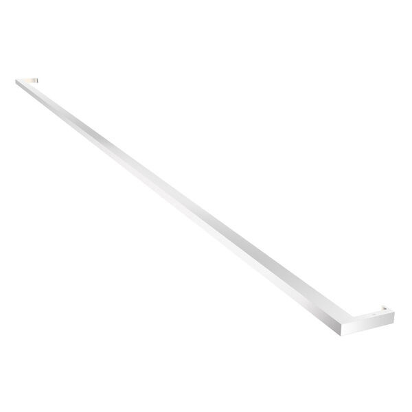 Thin-Line Bright Satin Aluminum LED 96-Inch Wall Bar, image 1