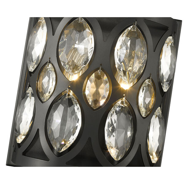 Dealey Matte Black Two-Light Wall Sconce, image 6