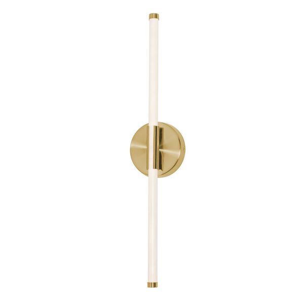 Rusnak Satin Brass 12-Light LED ADA Wall Sconce - (Open Box), image 1