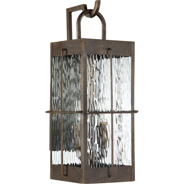 Ward Gilded Bronze Eight-Inch Two-Light Outdoor Wall Lantern, image 2