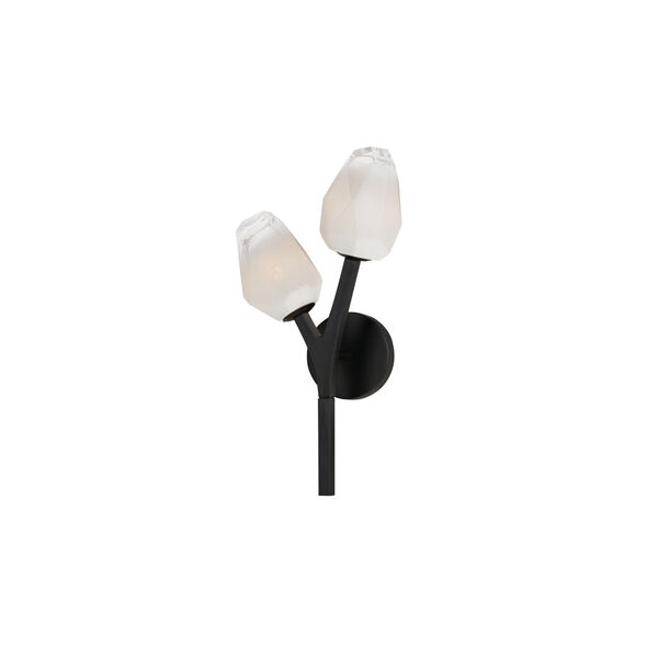 Blossom Black Two-Light LED Wall Sconce, image 1