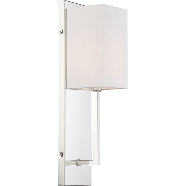 Vesey Nickel One-Light Wall Sconce, image 1