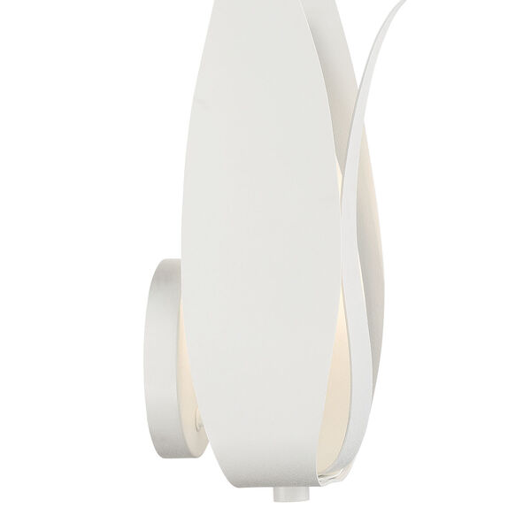 Broche Matte White One-Light Wall Sconce, image 5