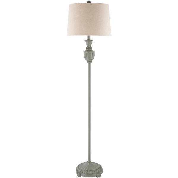 Elgood Gray One-Light Floor Lamp, image 1