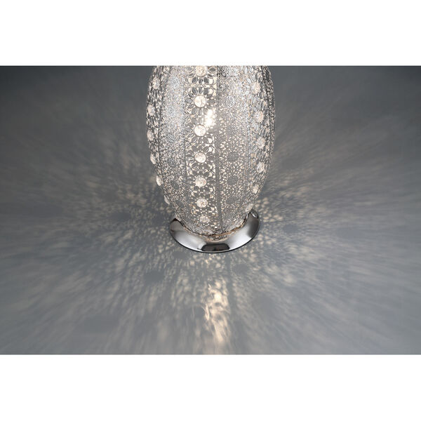 Masura Polished Nickel One-Light Table Lamp, image 2