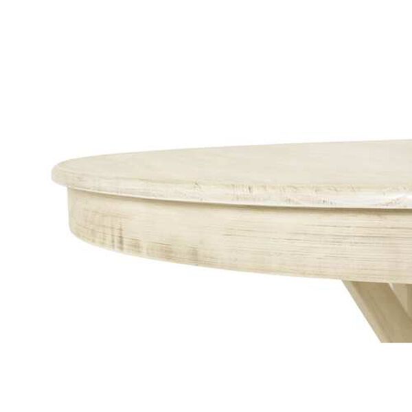 Kenna Ivory 42-Inch Round Dining Table, image 4