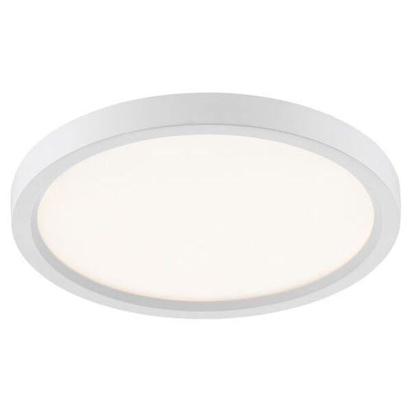 Outskirt White 11-Inch LED Flush Mount, image 4