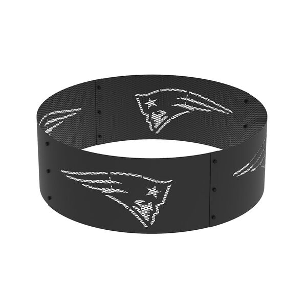 NFL New England Patriots Round Fire Ring, image 1
