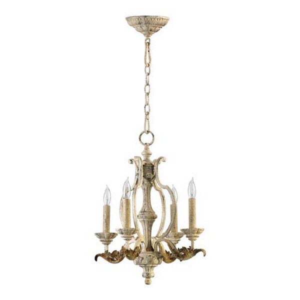 Florence Persian White Four-Light Chandelier, image 1