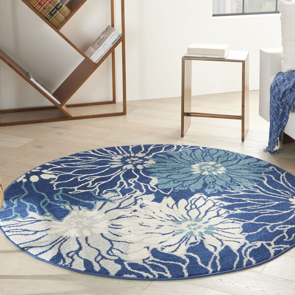 Passion Navy Ivory Area Rug, image 2