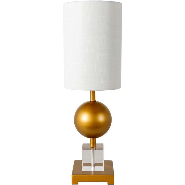 Olpe Gold, Transparent One-Light Table Lamp, image 1
