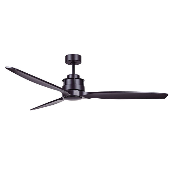 Lucci Air Akmani Black 60-Inch Ceiling Fan, image 1