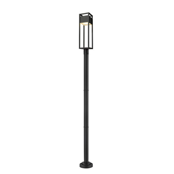 Barwick Black 101-Inch One-Light LED Outdoor Post Mount, image 1