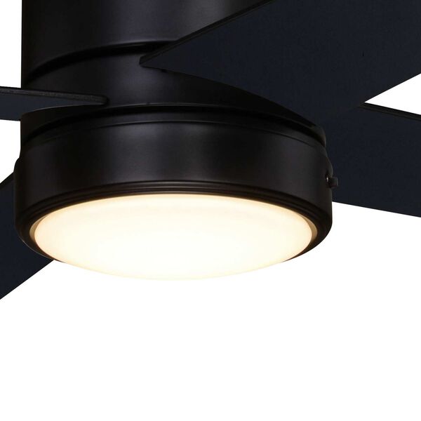 Erie Black Integrated LED Ceiling Fan with Remote, image 6