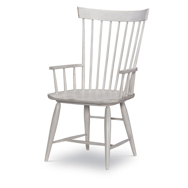 Belhaven Weathered Plank Windsor Arm Chair, image 1