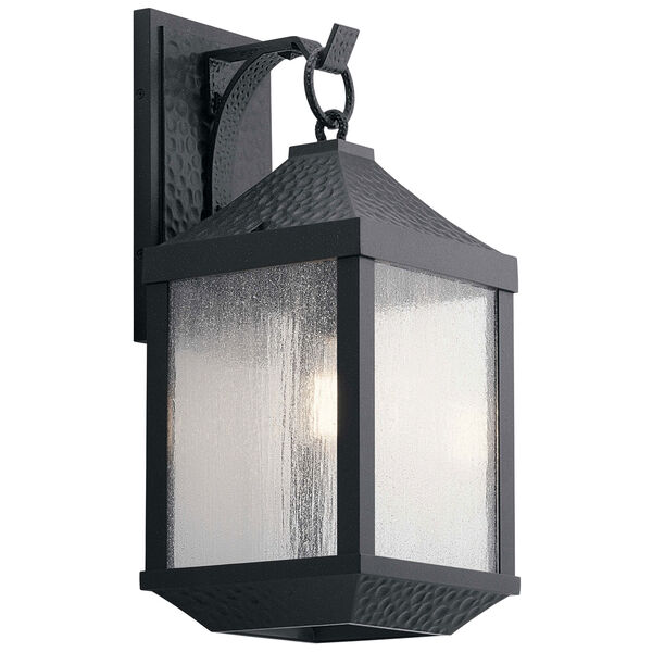 Springfield Outdoor Wall 1-Light in Distressed Black, image 1