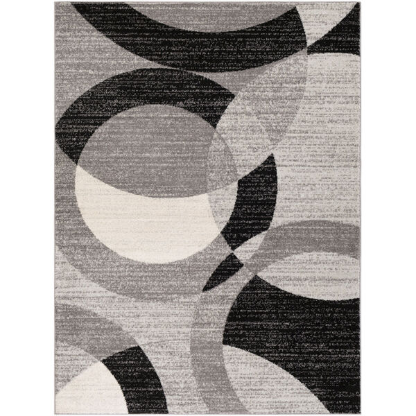 Chester Black Rectangle 6 Ft. 7 In. x 9 Ft. Rugs, image 1