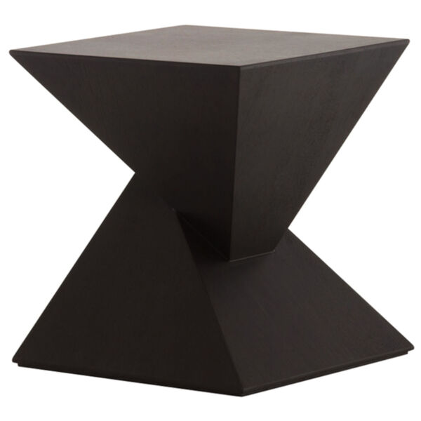 Giza Matte Black Side Table, image 1