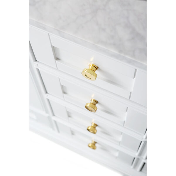 Audrey White 60-Inch Vanity Console, image 5