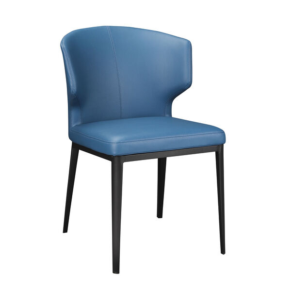 Delaney Side Chair Steel Blue, Set of 2, image 2