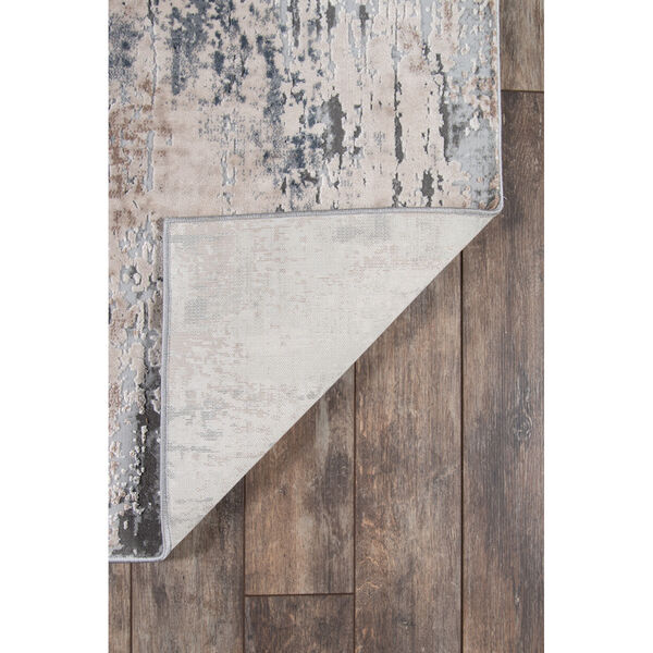 Dalston Gray Abstract Rectangular: 3 Ft. 11 In. x 5 Ft. 7 In. Rug, image 5