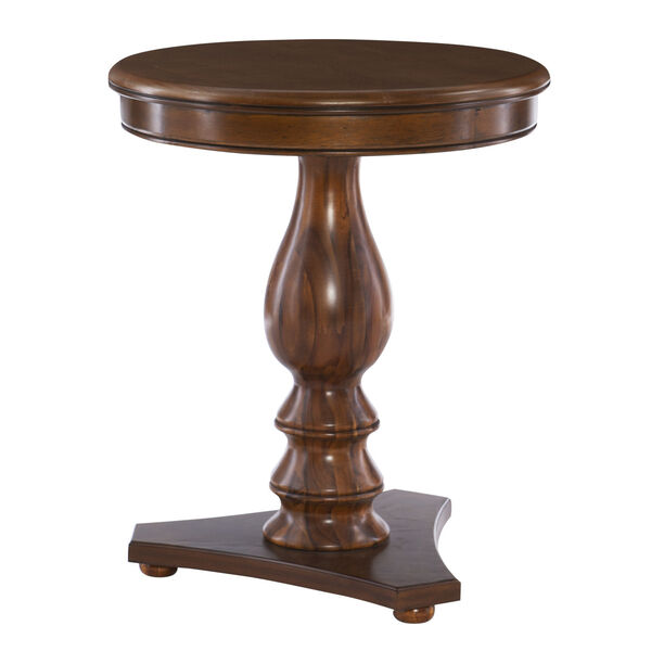 Lucy Hazelnut Brown Side Table, image 1