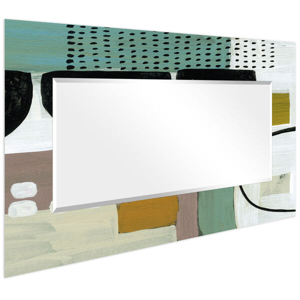 Introductions Multicolor 72 x 36-Inch Rectangular Beveled Floor Mirror, image 4