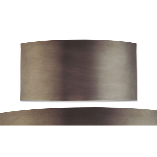 Dianelli Shield Rubbed Bronze Two-Light Wall Sconce, image 2