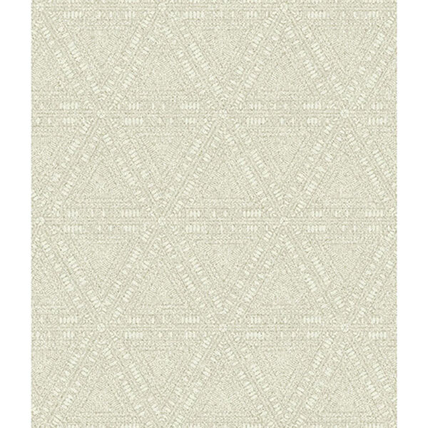 Norlander Beige Norse Tribal Wallpaper - SAMPLE SWATCH ONLY, image 1