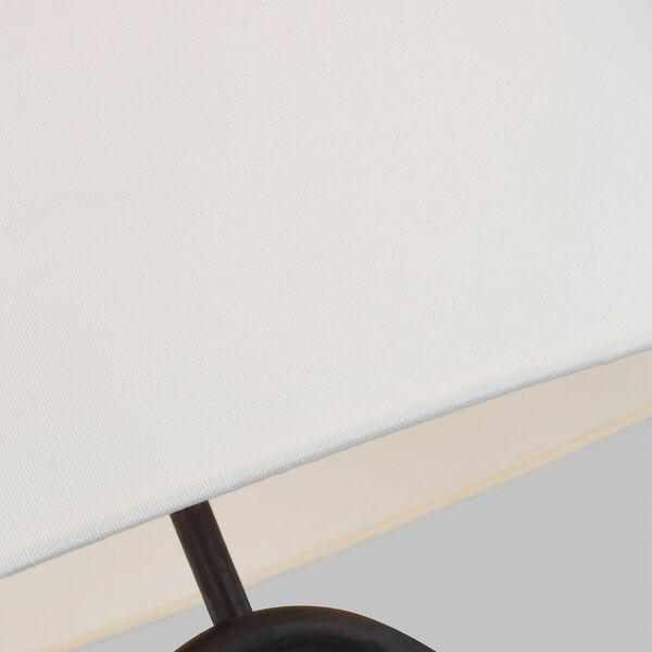 Indo Aged Iron LED Table Lamp, image 2