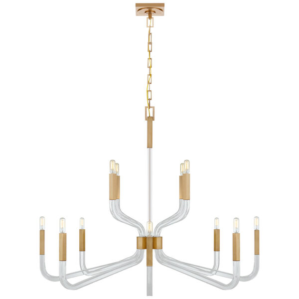 Reagan Two Tier Chandelier By Chapman and Myers, image 1