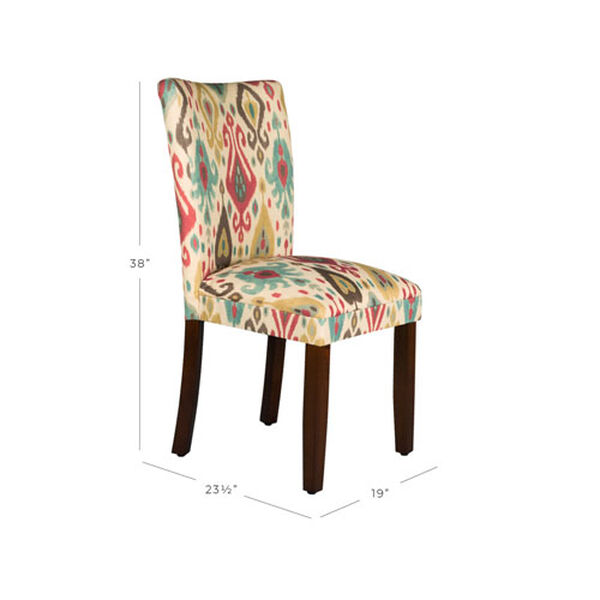 Parsons Chair, Multi Color, Set of Two, image 3