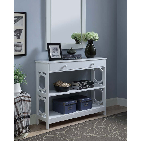 Quinn One Drawer Console Table, image 4