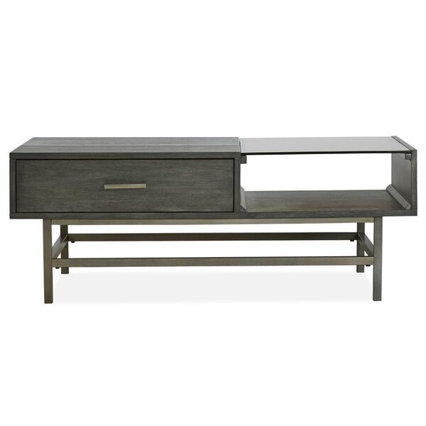 Fulton Smoke Anthracite Lift Top Cocktail Table, image 1